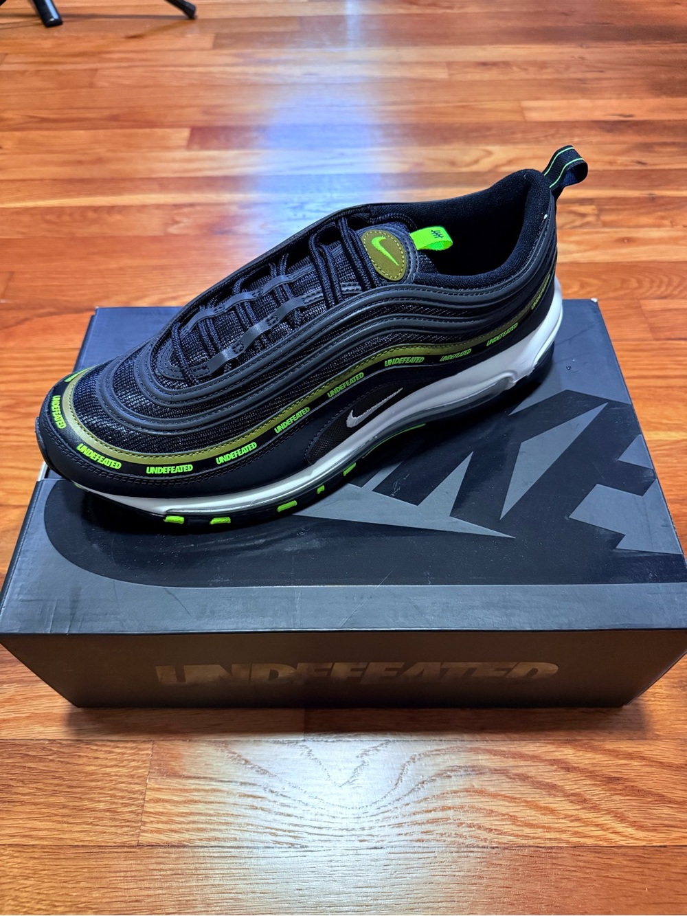 Nike Air Max 97 Undefeated Black Volt